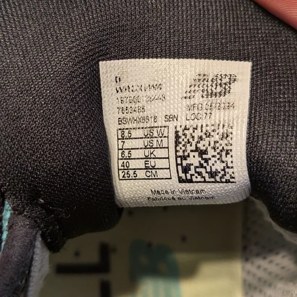 New Balance Blue and Gray Running Shoes - Picture 4 of 4